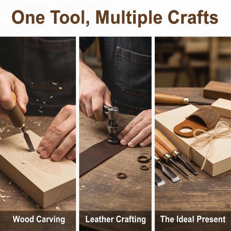 Woodworking Kitchen Projects - Protector de dedos para afilar cuchillos