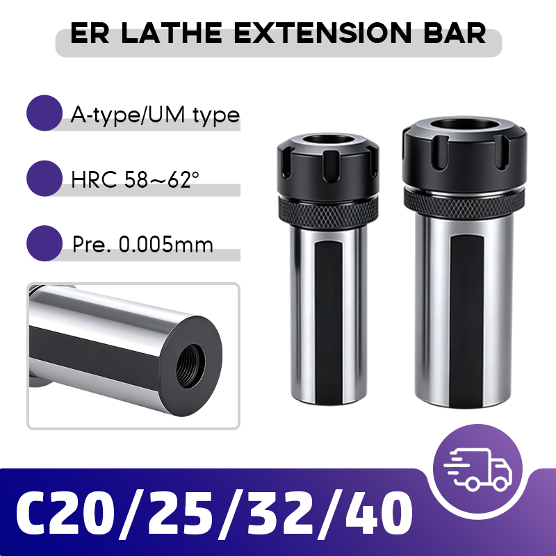 Parting Tool Lathe - Varilla de Extensión ER de Diámetro