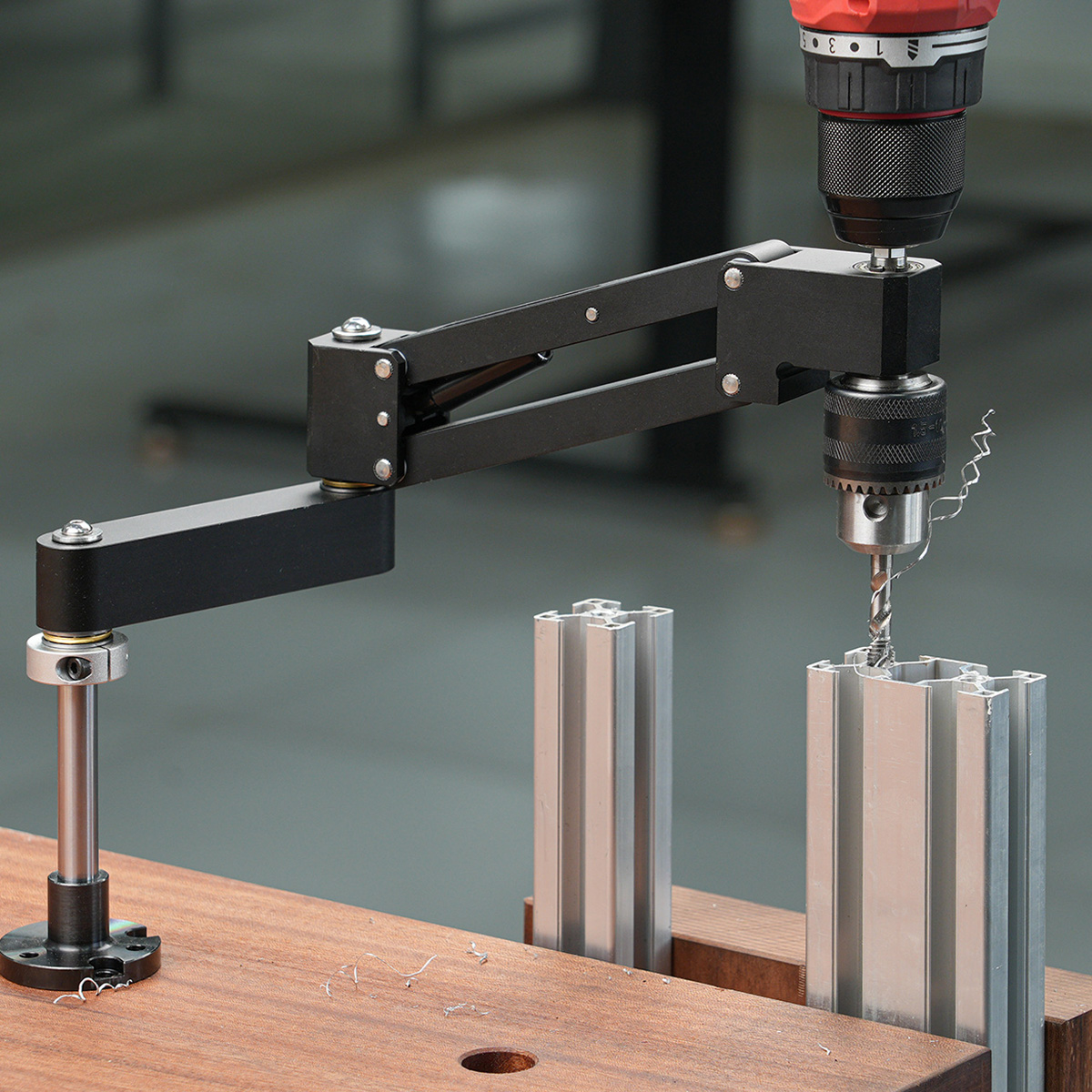 Woodworking Kumiko - Soporte de brazo articulado ajustable para