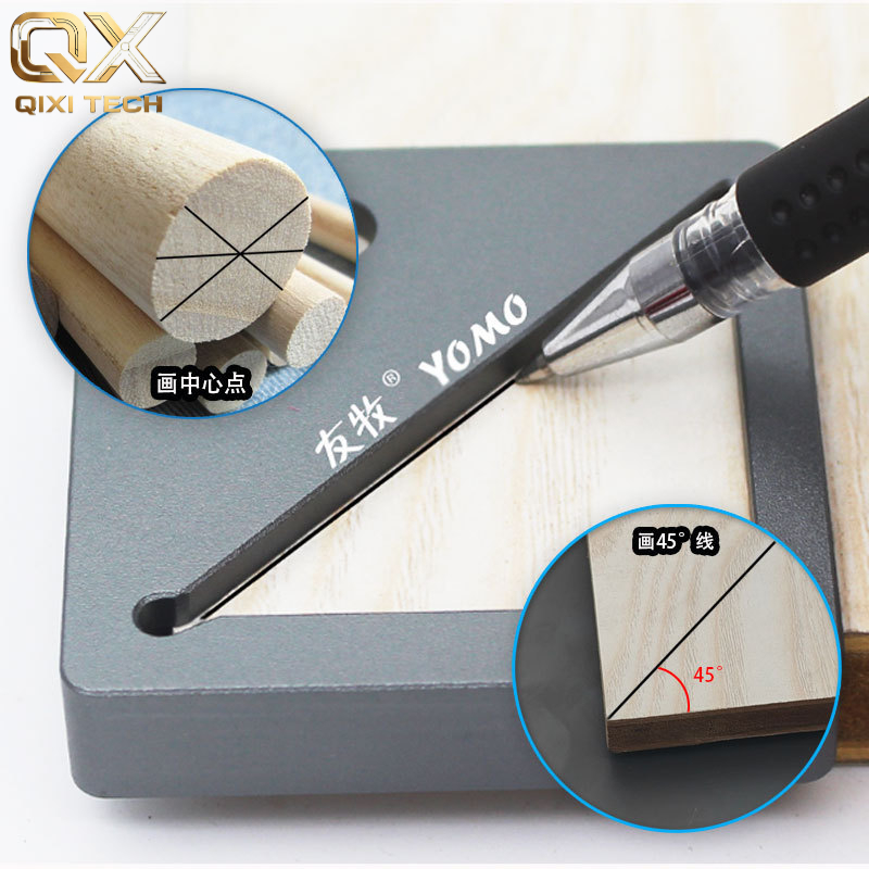 Woodworking Unlimited - Regla de medición multiusos para carpintería,