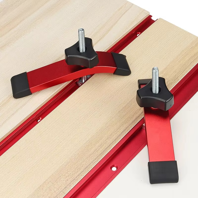 Workbench Woodworking - 1/2 Piezas Abrazadera de Sujeción Rápida