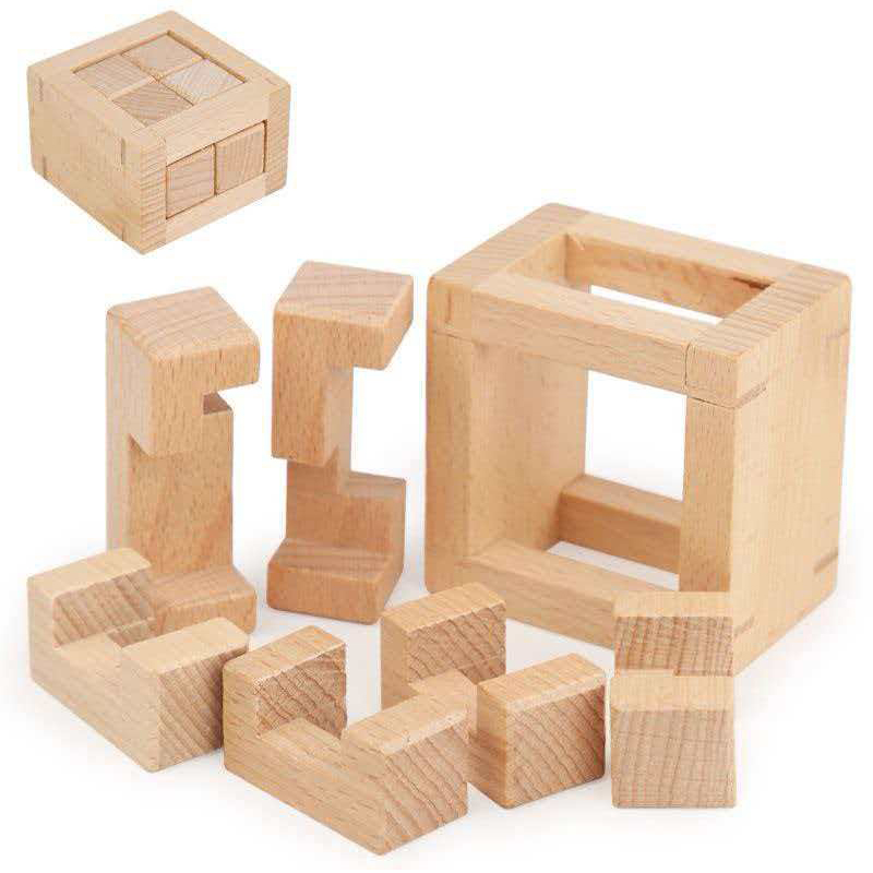Woodworking Game - Rompecabezas de madera YueYu II, rompecabezas