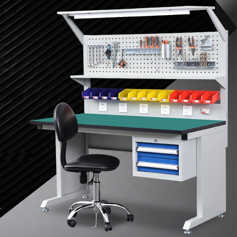 Workbench Woodworking - Mesa de Trabajo ESD Ajustable Hecha