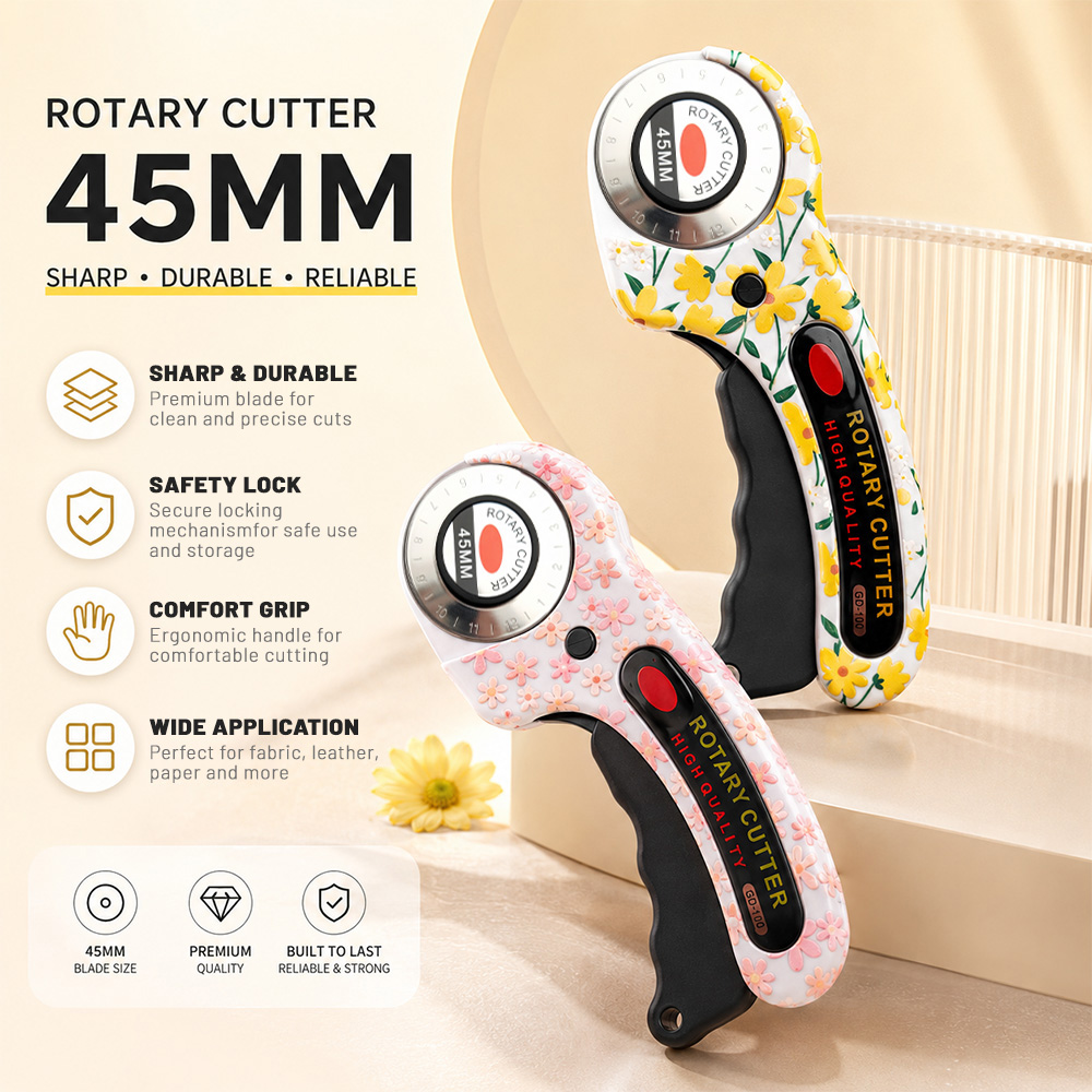 Card Scraper Steel - Cortador Rotatorio de 45 mm para