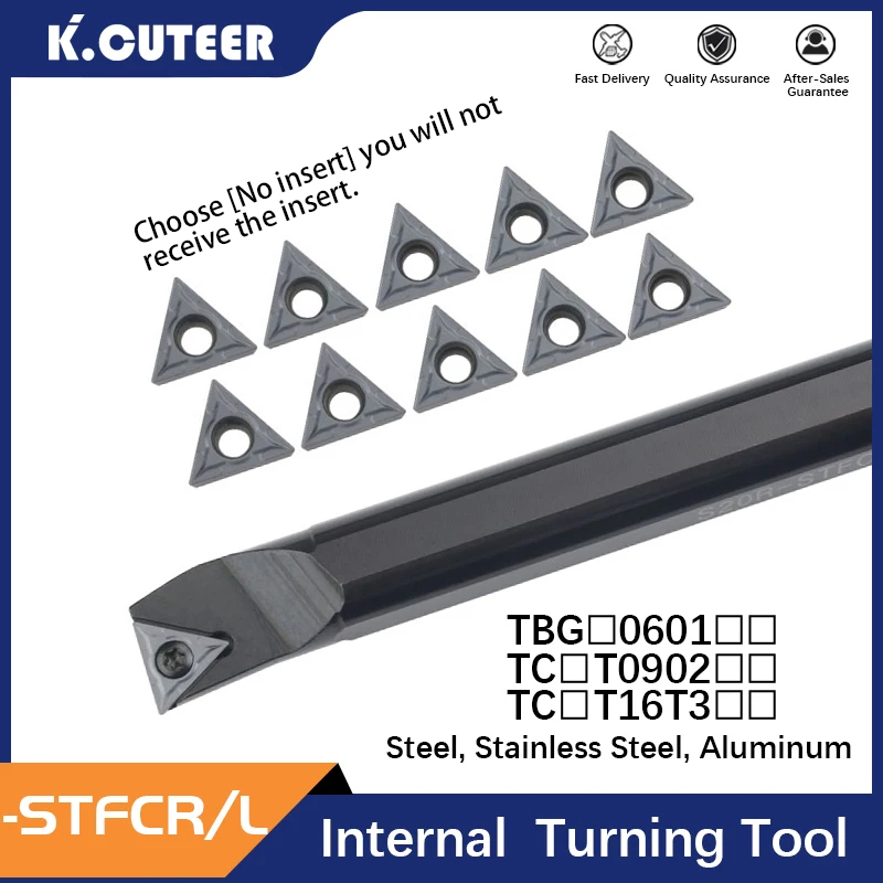 Parting Tool Lathe - S16Q-STFCR16 S20R-STFCR16 S25S-STFCR16 S32T-STFCR16 portaherramientas de