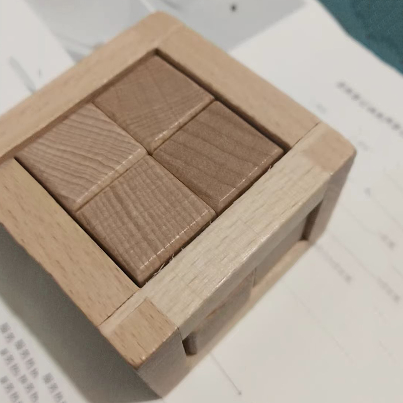 Woodworking Game - Juguetes educativos de desastre, rompecabezas entrelazado,