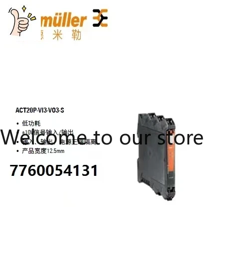 Woodworking News - 2026.4 ACT20P-VI3-VO3-S Aislador Weidmuller Original Nuevo