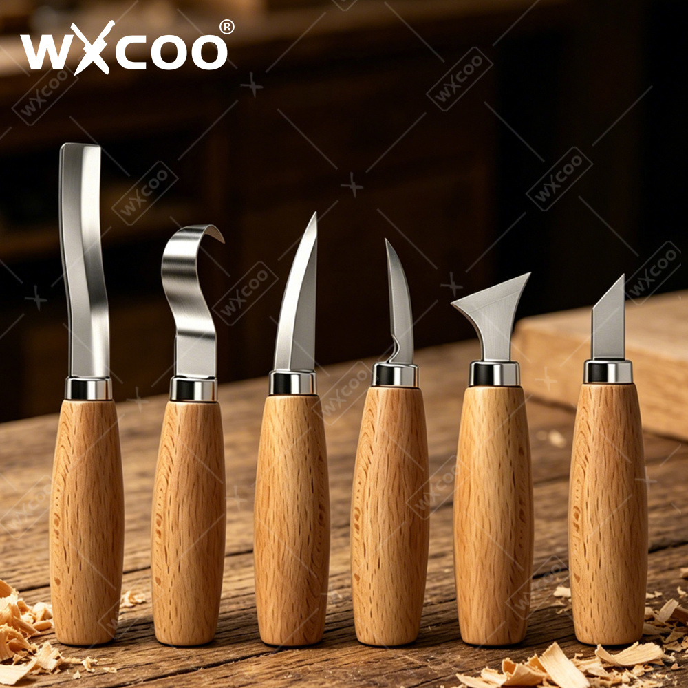 Woodworking Kerf - Cincel de Gancho Ergonómico WXCOO para