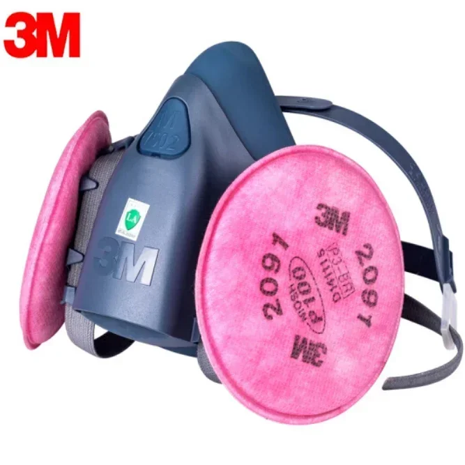 Woodworking Respirator - Mascarilla Respiratoria 3M 7502, Mascarilla Protectora