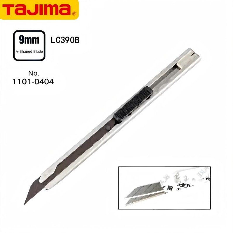 Woodworking Wallpaper - Cuchillo artístico TAJIMA 1101-0404 totalmente metálico,