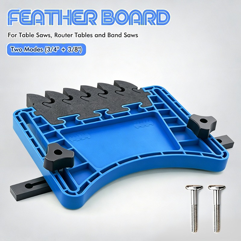 Woodworking Bandsaw - Tabla de seguridad antirrebote para carpintería,