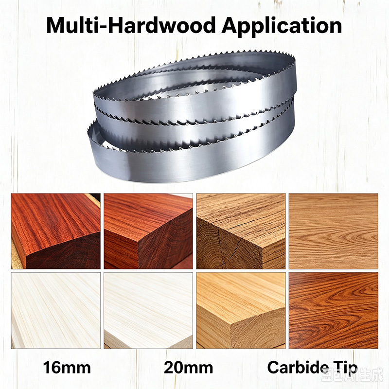Hoja de sierra de cinta de ale - Woodworking Bandsaw reseña y precio