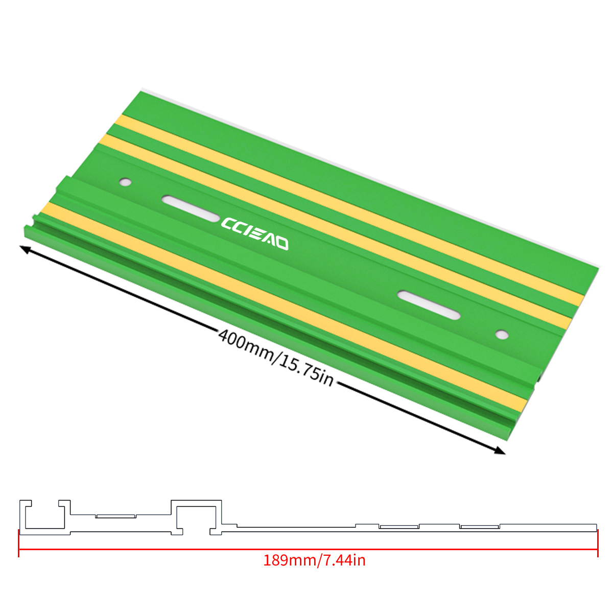 Riel Guía de Aluminio de 400 m - Woodworking Kumiko reseña y precio