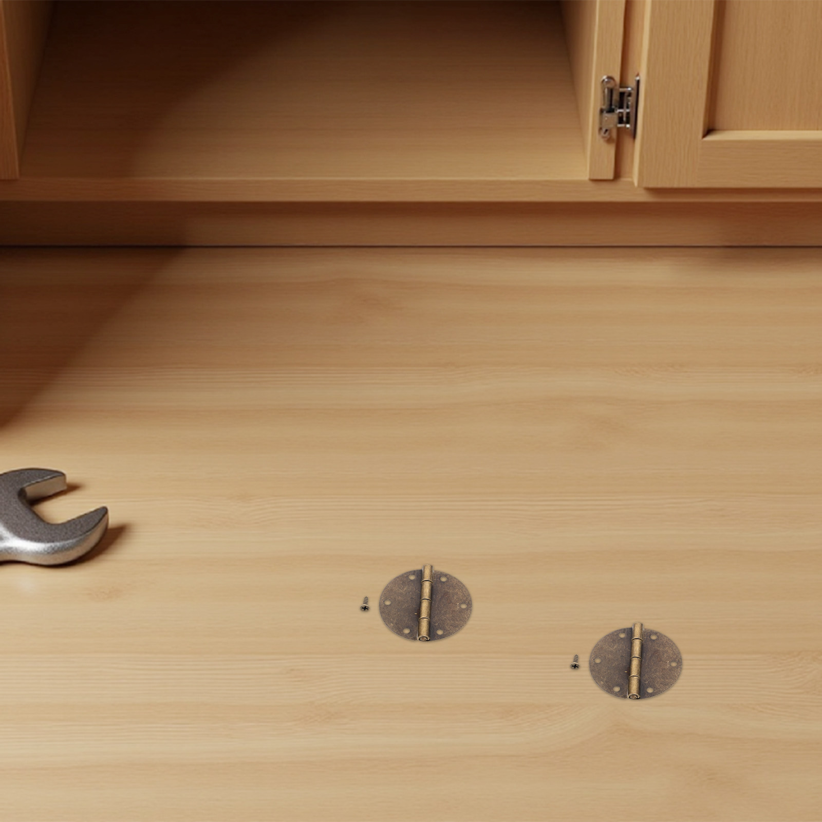 10 Piezas de Bisagras Redondas - Woodworking Kitchen Projects reseña y precio