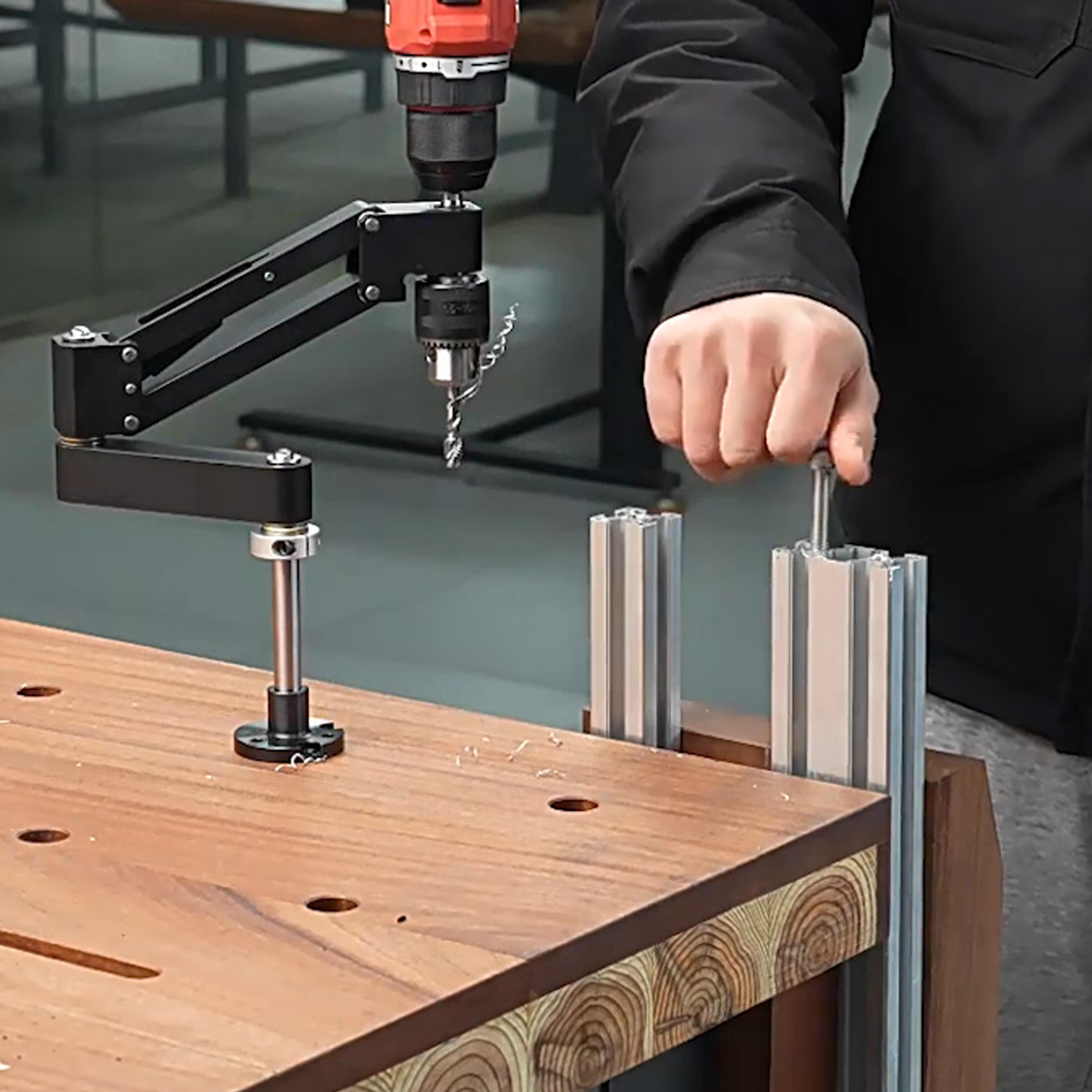 Soporte de brazo articulado aj - Woodworking Kumiko reseña y precio