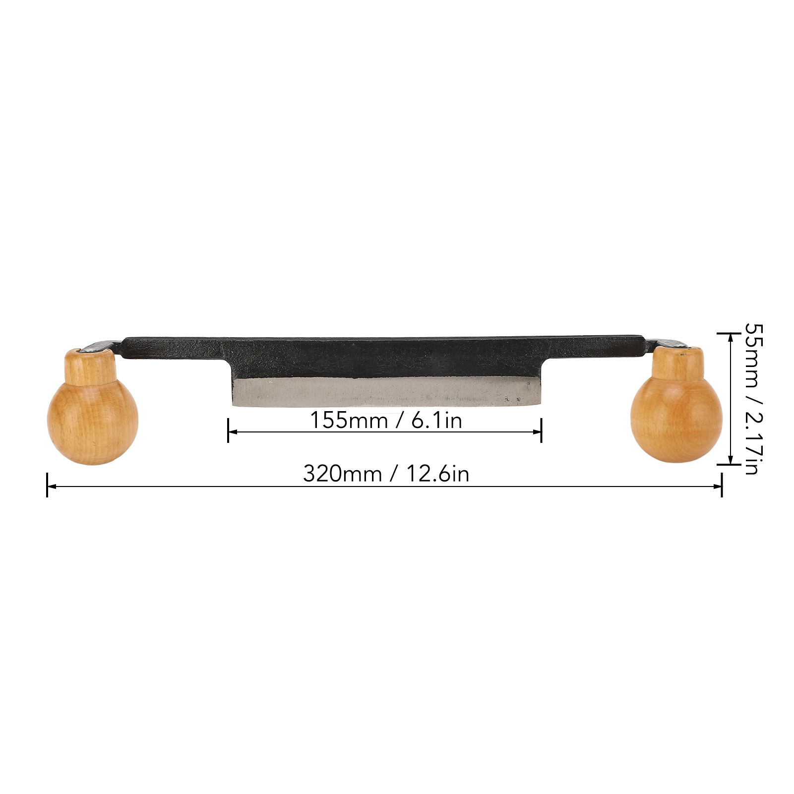 Cuchillo de dibujo recto, dobl - Drawknife Blade reseña y precio