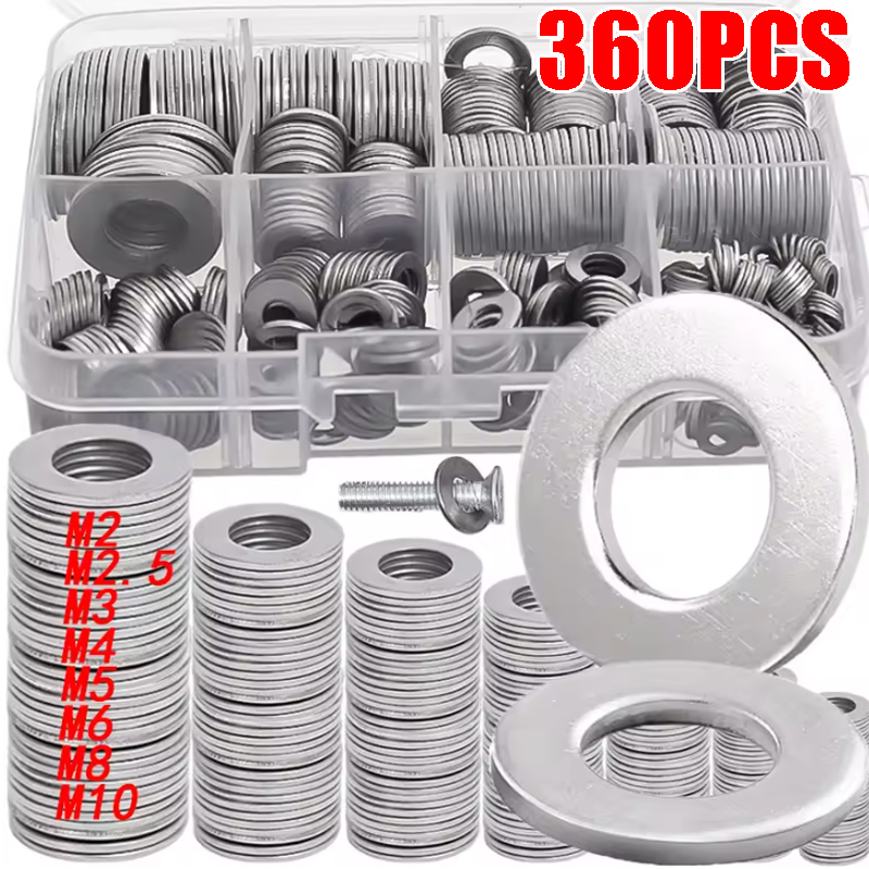 Kit Surtido de 360 Arandelas P - Woodworking Kitchen Projects reseña y precio