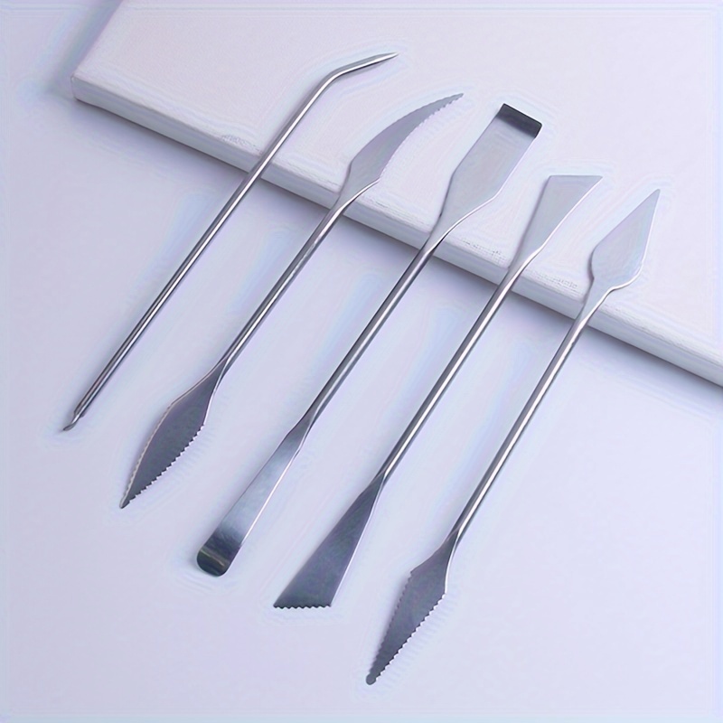 Juego de 5 Cuchillos de Acero  - Card Scraper Steel reseña y precio