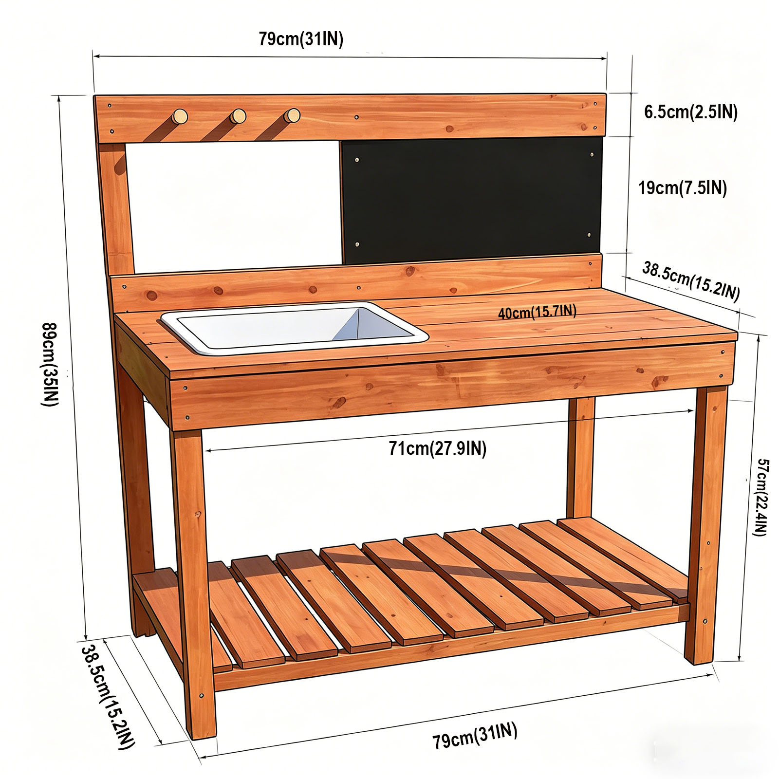Mesas de Jardinería de Madera  - Workbench Woodworking reseña y precio