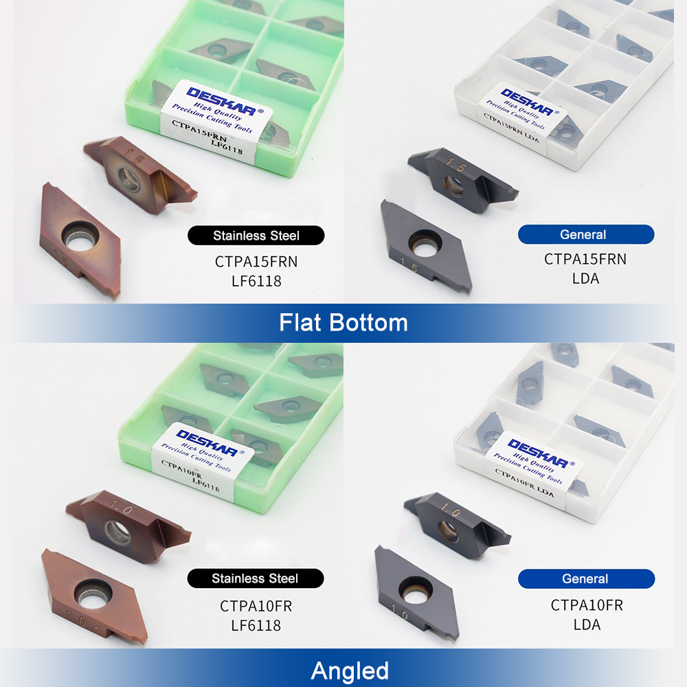 DESKAR Inserto de ranurado y c - Parting Tool Lathe reseña y precio