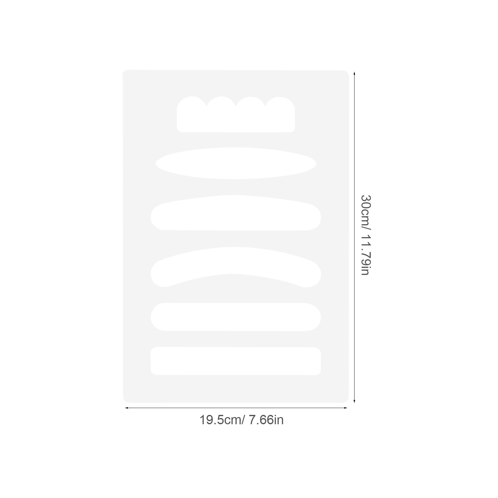 Plantilla transparente de acrí - Woodworking Kitchen Projects reseña y precio