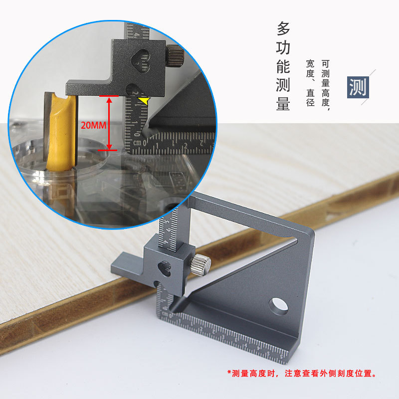 Regla de medición multiusos pa - Woodworking Unlimited reseña y precio