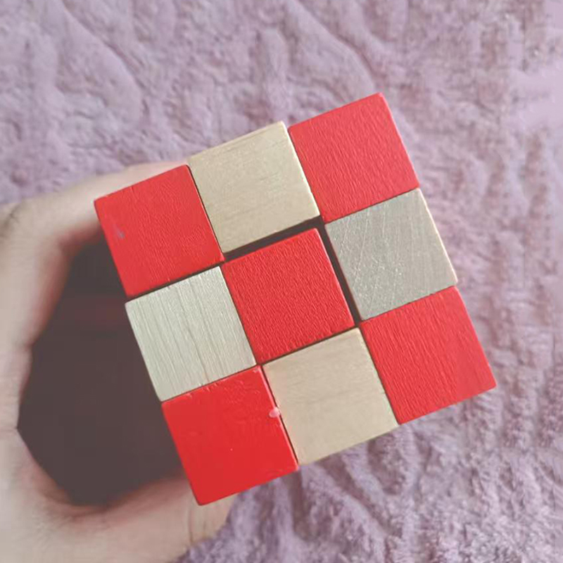 Rompecabezas de cubo de serpie - Woodworking Game reseña y precio