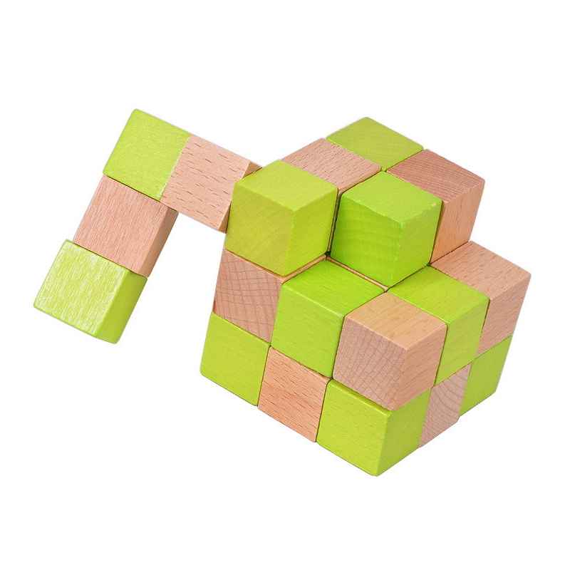 Rompecabezas de cubo de serpie - Woodworking Game reseña y precio