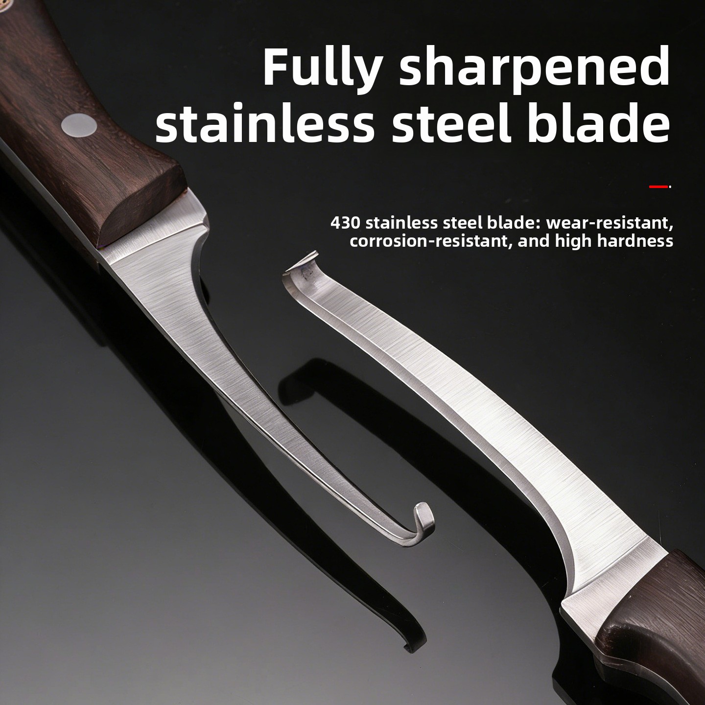Cuchillo de gancho de acero in - Woodworking Kerf reseña y precio