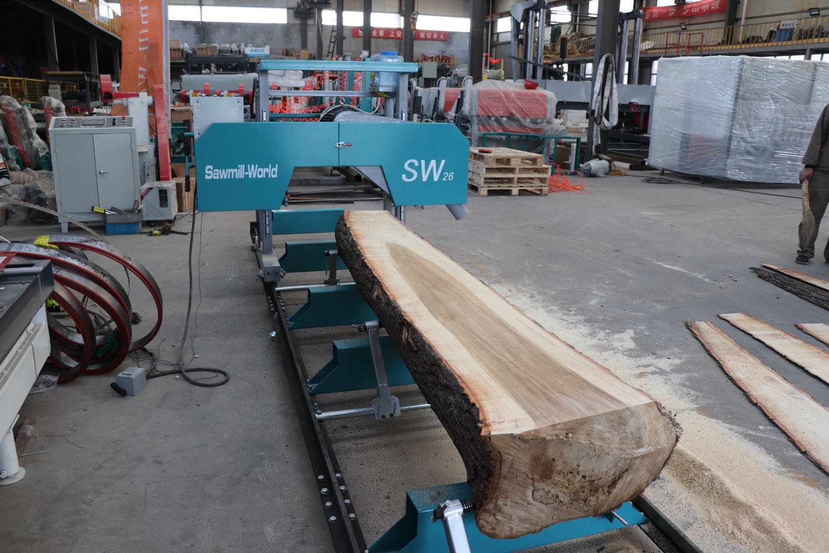 Sierra de cinta horizontal par - Woodworking Bandsaw reseña y precio