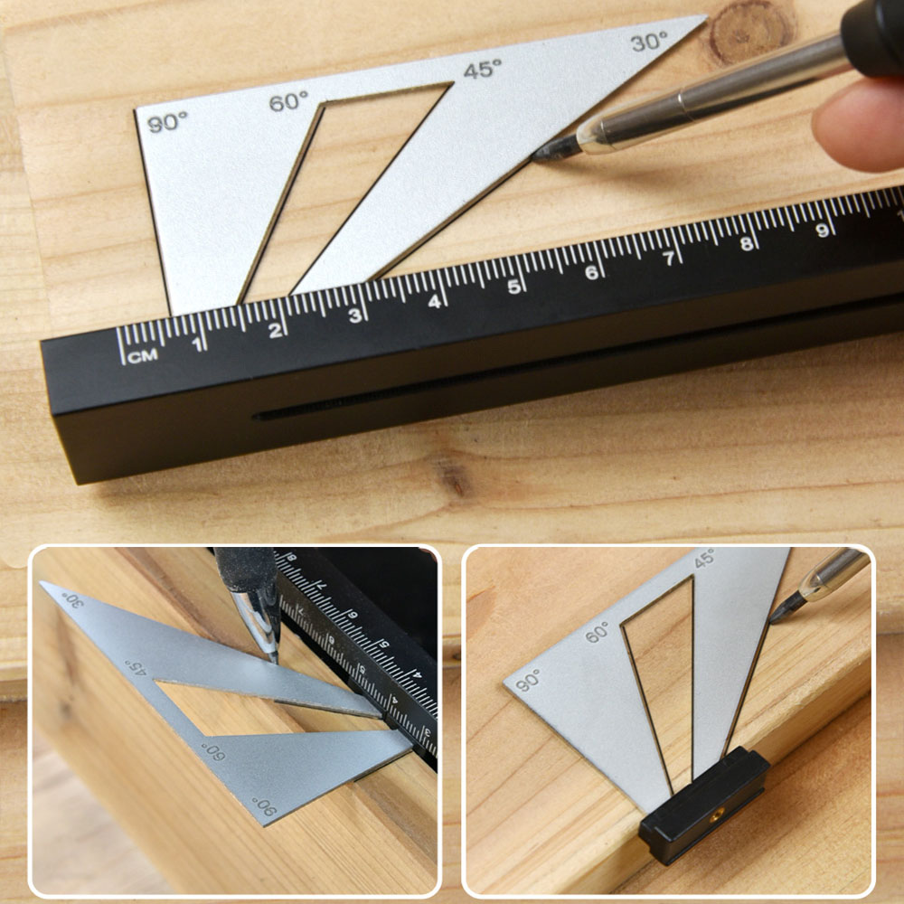 28 unid/set medidor de marcado - Woodworking Kumiko reseña y precio