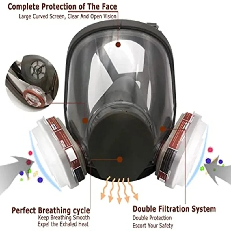 Máscara de Gas de Gran Tamaño  - Woodworking Respirator reseña y precio