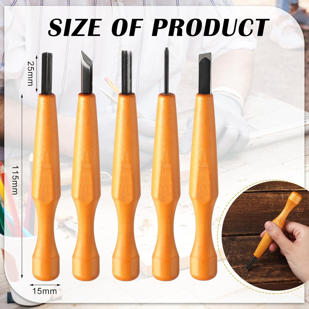 Juego de herramientas para tal - Wood Chisel Set reseña y precio
