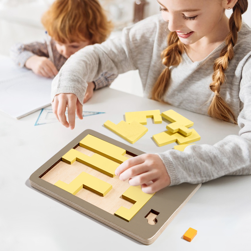 Rompecabezas geométricos de ma - Woodworking Game reseña y precio