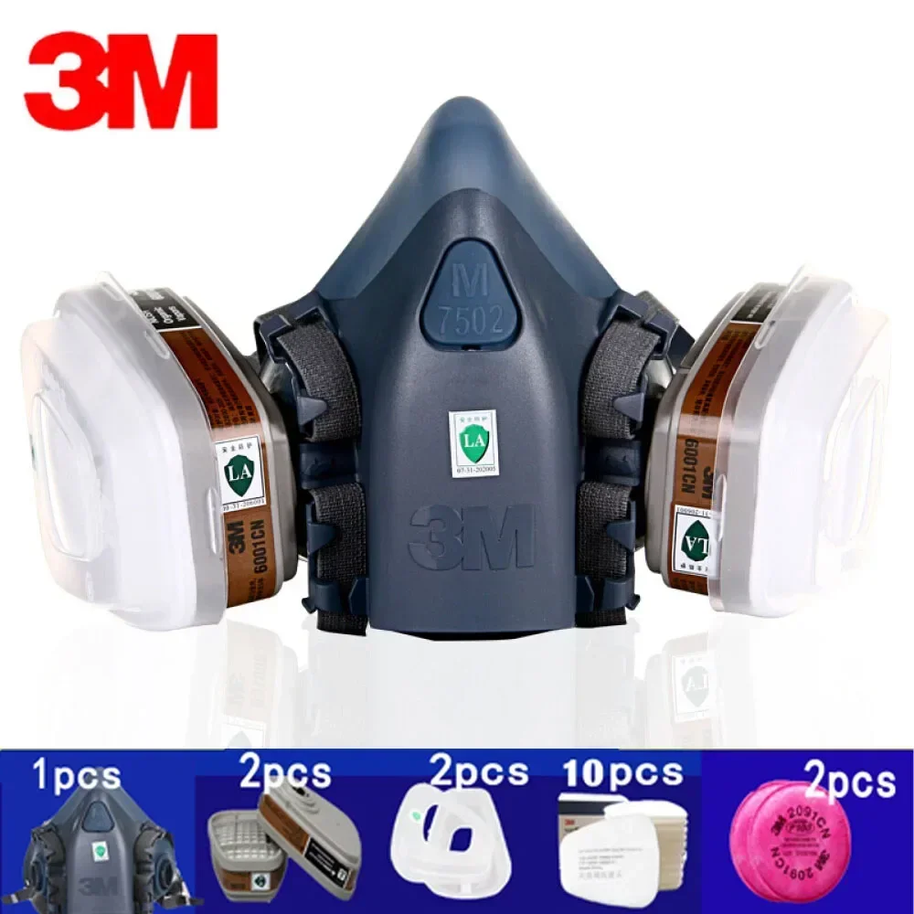 Mascarilla Respiratoria 3M 750 - Woodworking Respirator reseña y precio