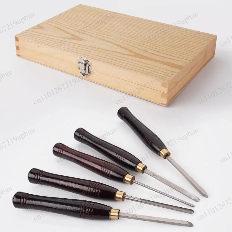 Juego de 5 Cinceles para Torno - Wood Chisel Set reseña y precio